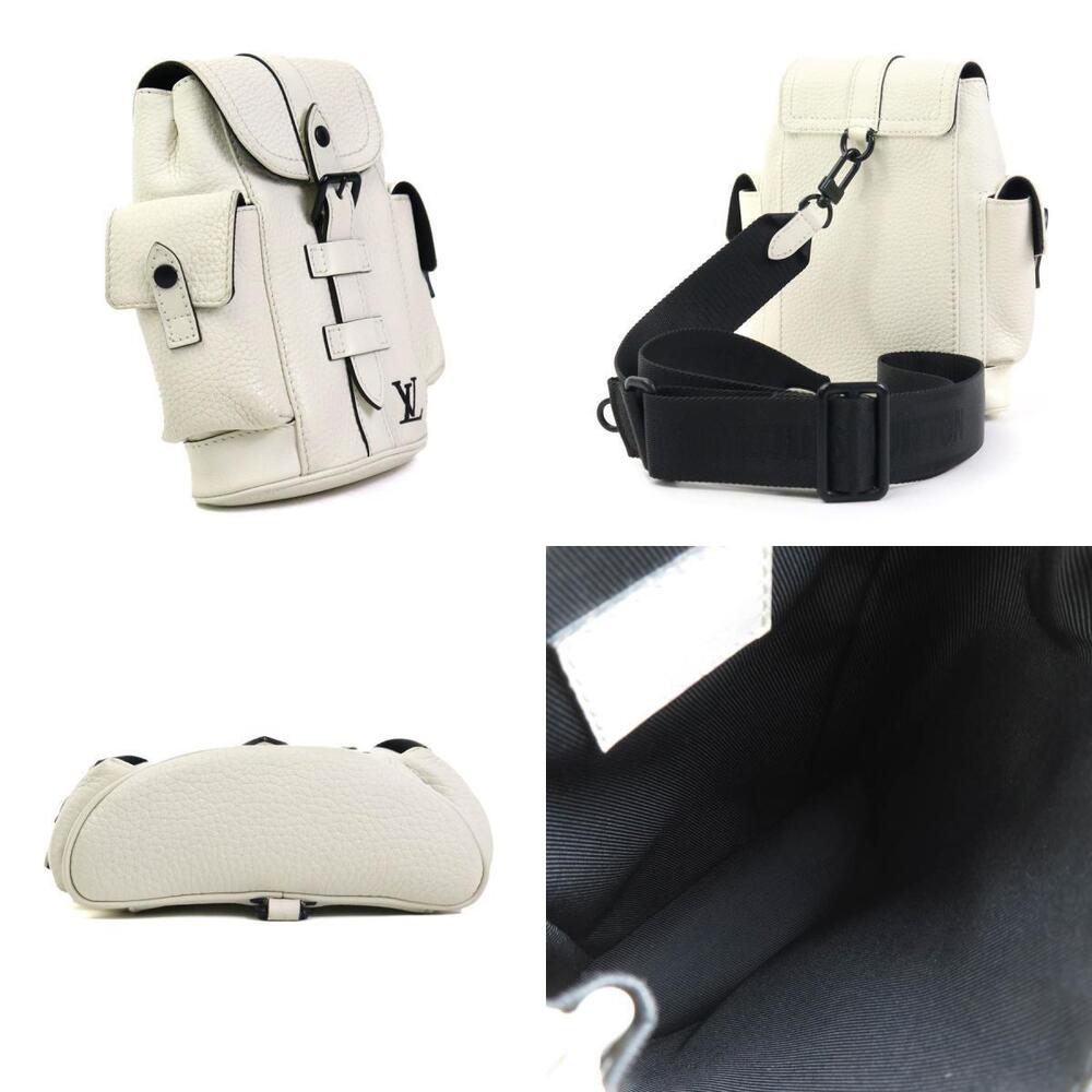 Louis Vuitton Christopher Body Belt Bum Crossbody bag leather off white black - Picture 2 of 5